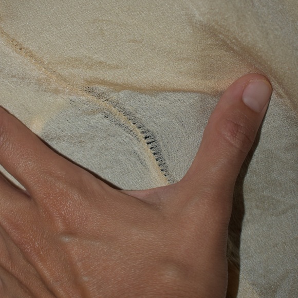 Black lace chevron pattern dress. With Chloe slip - Picture 5 of 8